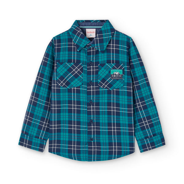 Long Sleeve Check Shirt - Checks