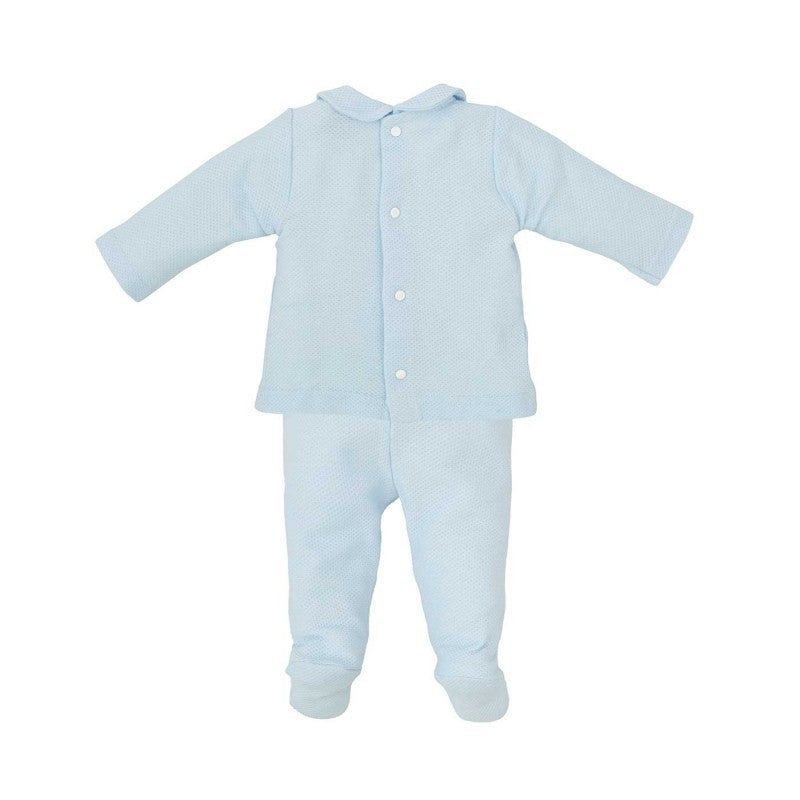 2 Piece Babygrow - Sky Blue