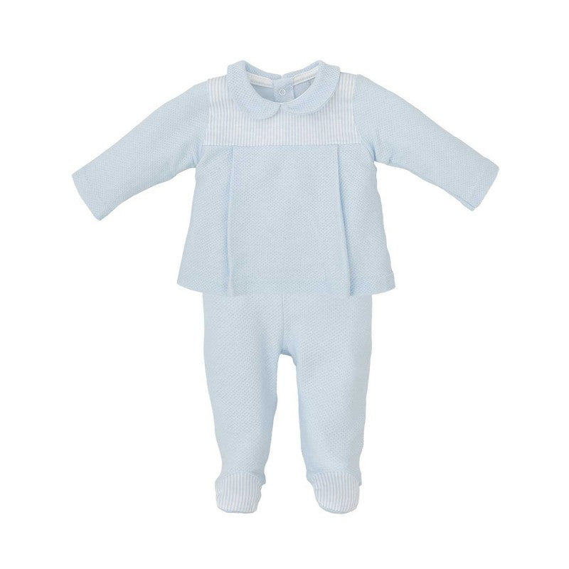 2 Piece Babygrow - Sky Blue