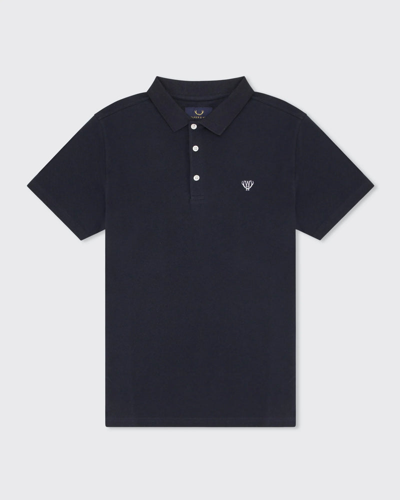 Pique Polo - Navy