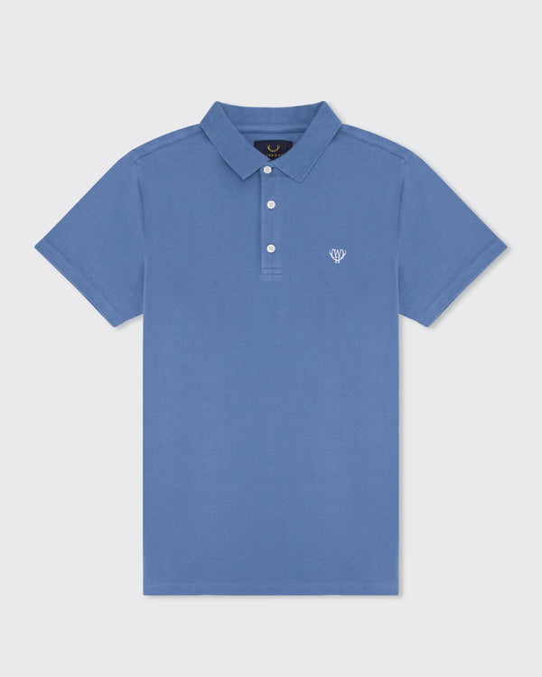 Pique Polo - Marine Blue