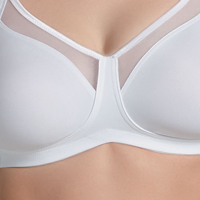 Molding Comfort Bra - White