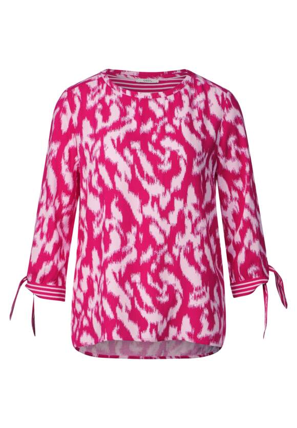 Print Mix Blouse - Pink Sorbet