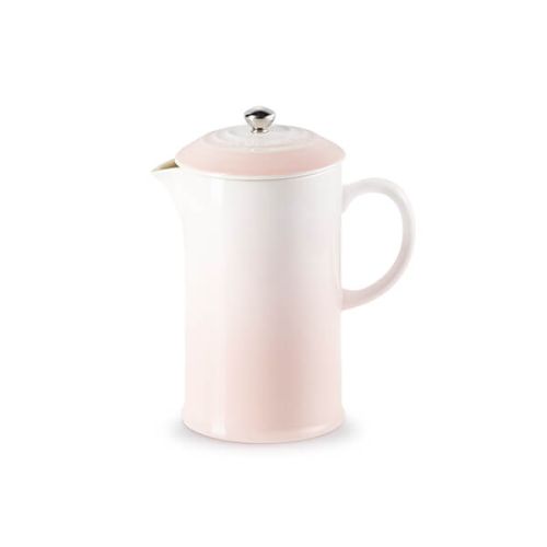 Cafetiere with Metal Press - Shell Pink