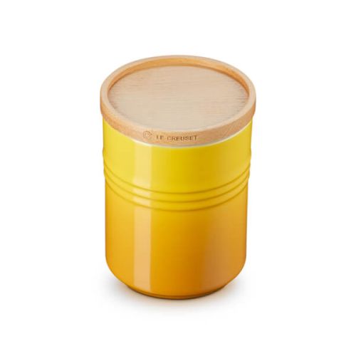 Medium Storage Jar with Wooden Lid - Nectar