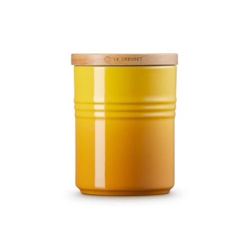 Medium Storage Jar with Wooden Lid - Nectar