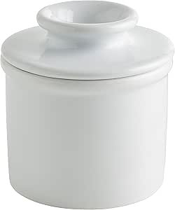 Classic White Butter Bell Crock