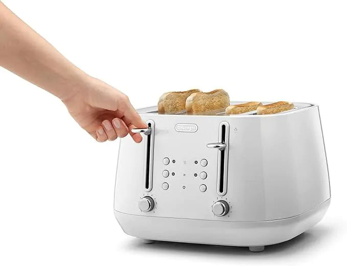 Eclettica 4-Slice Toaster - White