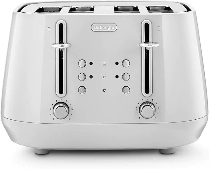 Eclettica 4-Slice Toaster - White