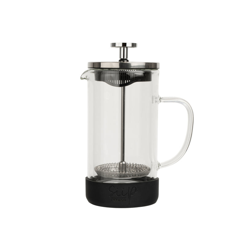 Infuso 8 Cup Double-Walled Glass Cafetiere