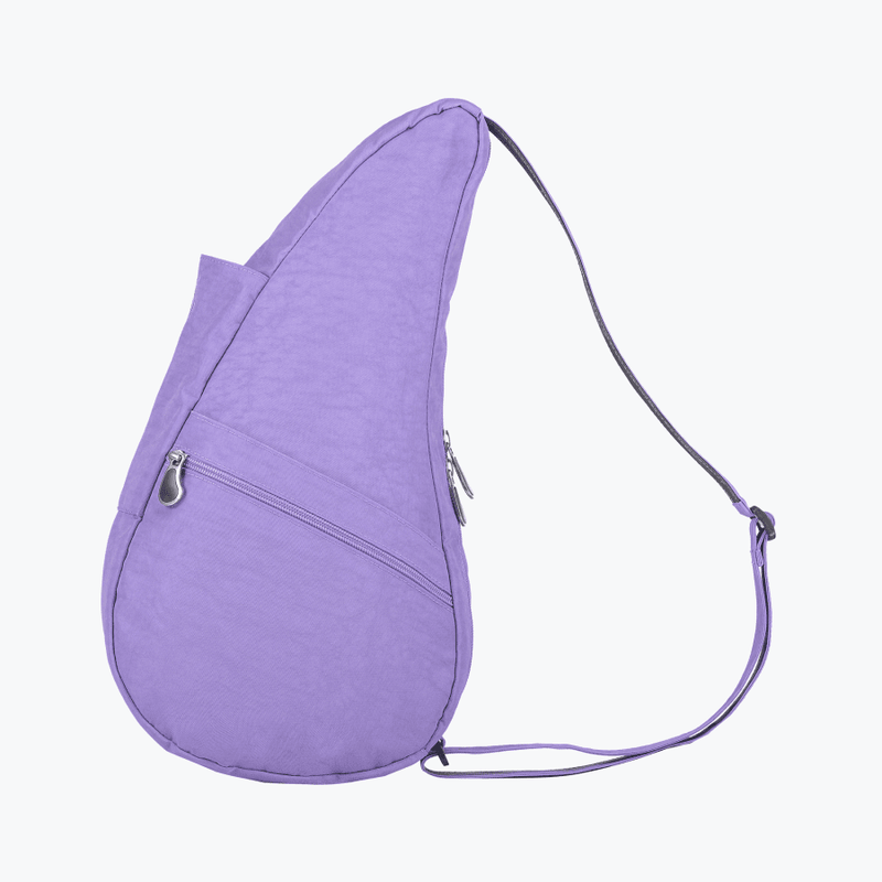 Small Textured Nylon Bag - Lilac