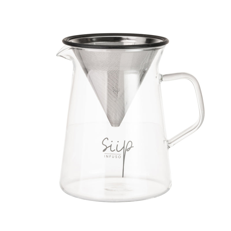 Infuso Glass Pour Over Coffee Maker 750ml