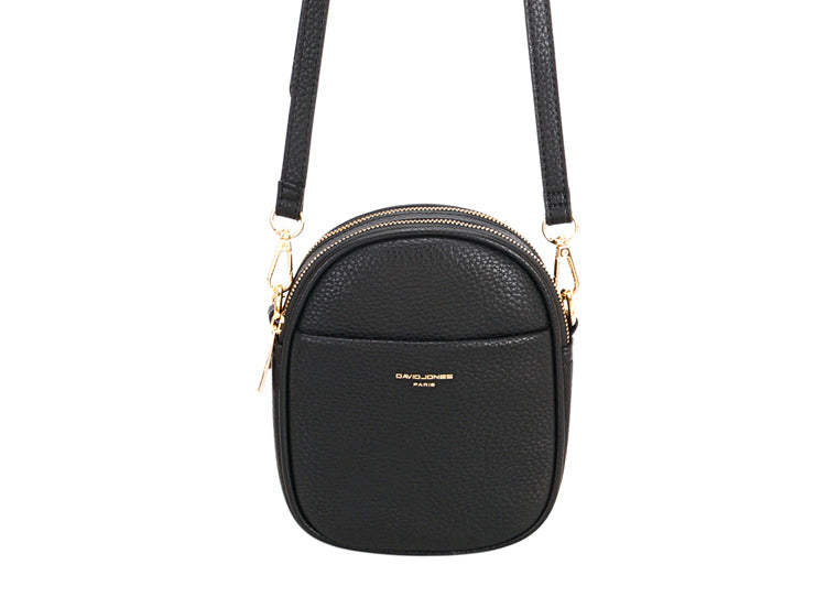 Ziptop Crossbody - Black