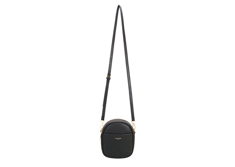 Ziptop Crossbody - Black