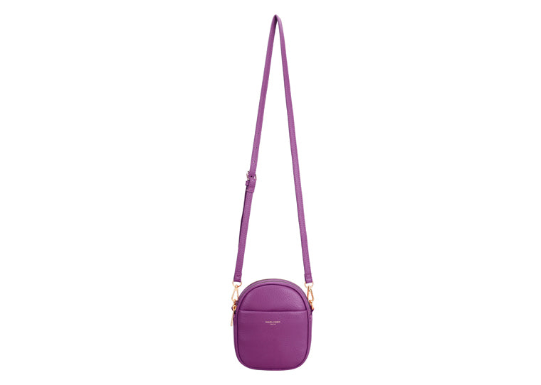 Ziptop Crossbody - Purple