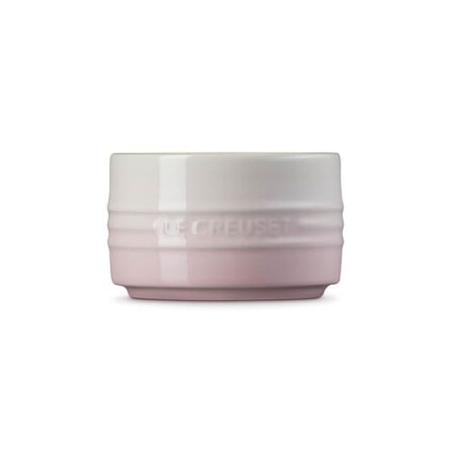 Stackable Stoneware Ramekin - Shell Pink