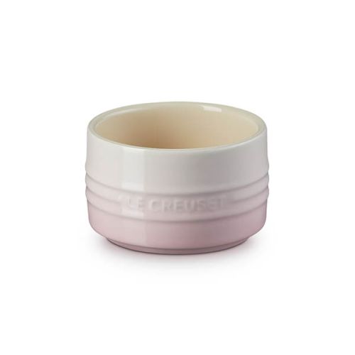 Stackable Stoneware Ramekin - Shell Pink