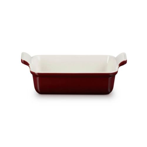 Stoneware Rectangular Dish 19cm - Garnet