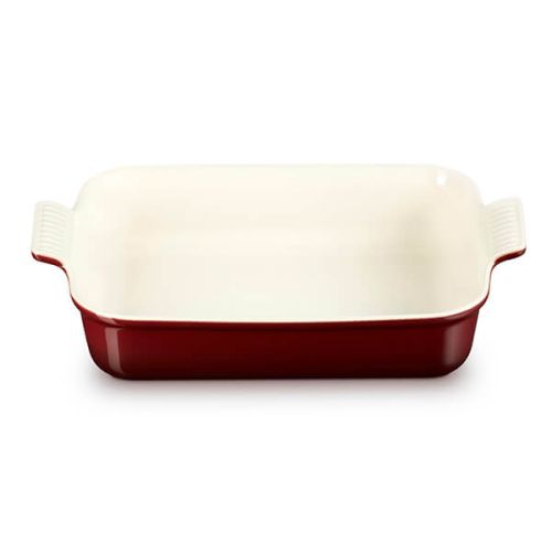 Stoneware Rectangular Dish 32cm - Garnet