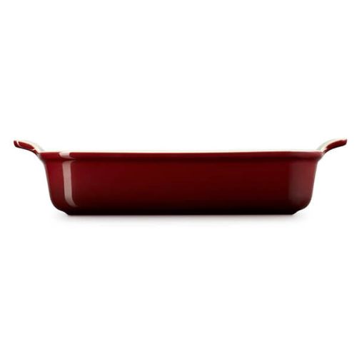 Stoneware Rectangular Dish 32cm - Garnet