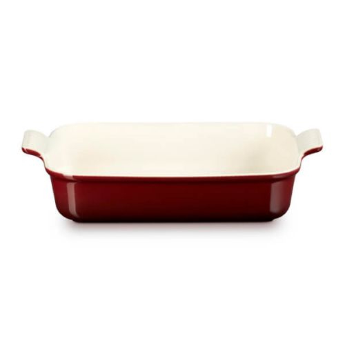 Stoneware Rectangular Dish 32cm - Garnet