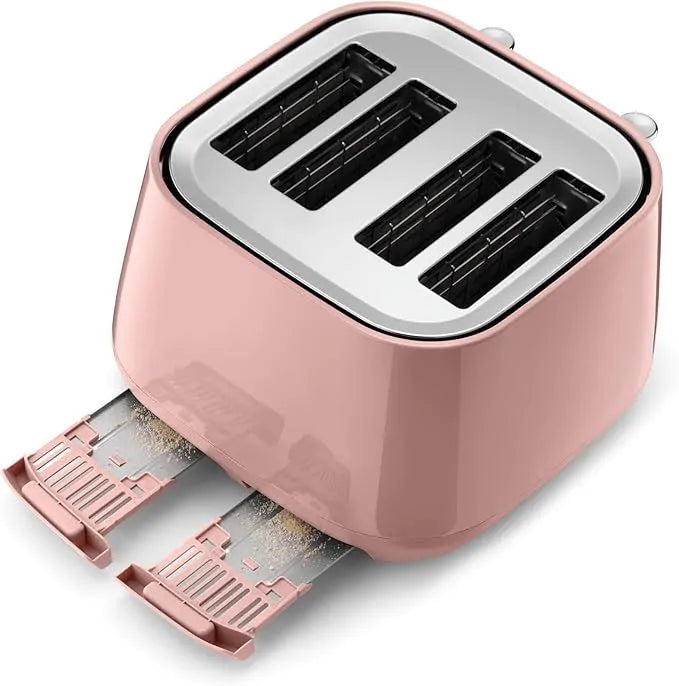 Eclettica 4-Slice Toaster - Pink