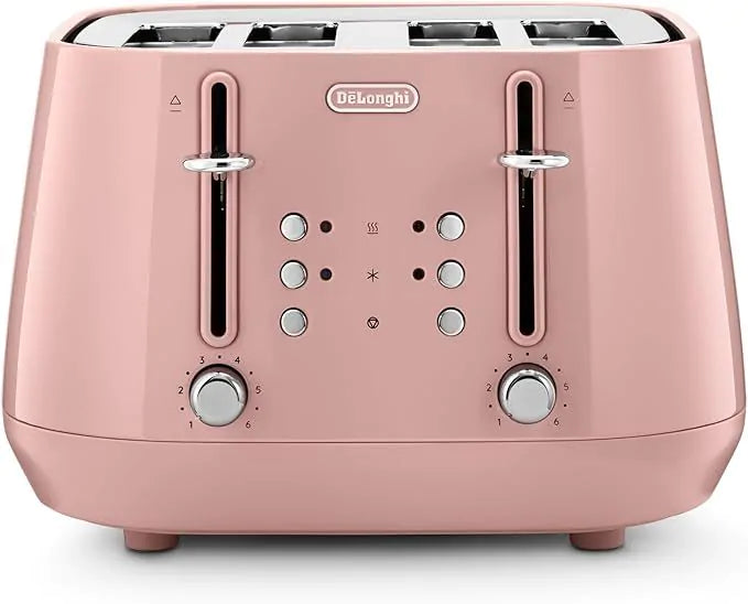 Eclettica 4-Slice Toaster - Pink