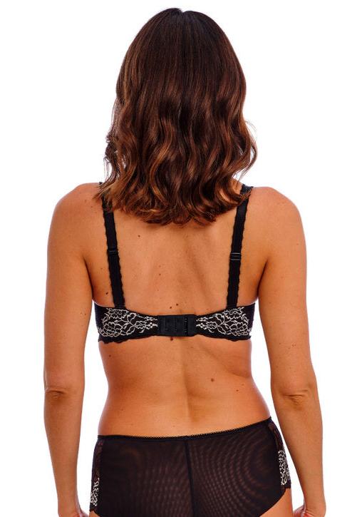 Lace Perfection Uw Contour Bra - Black/ivory