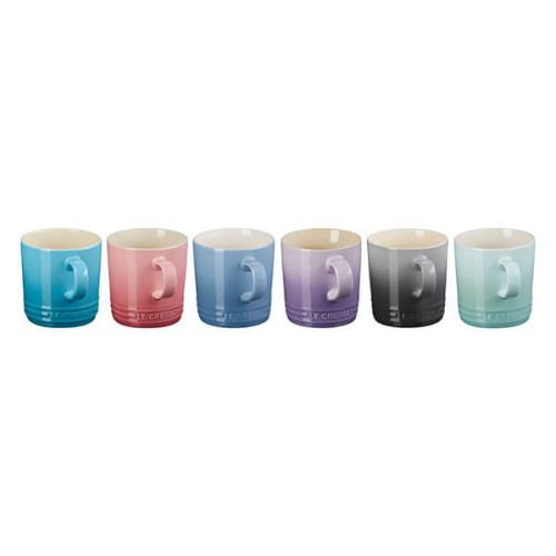 London Set of 6 Mugs 350ml