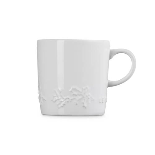 Holly Mug - White