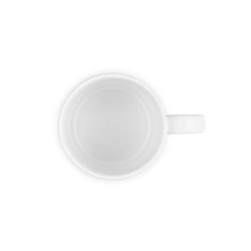 Holly Cappuccino Mug - White