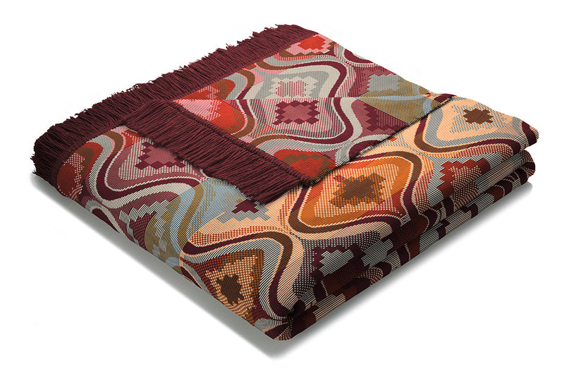 Cotton Rich Throw - Orient Multi 140 x 180