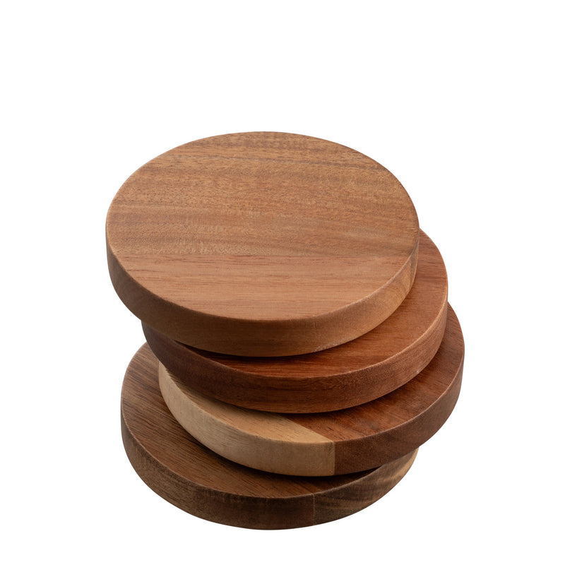 Set of 4 Wooden Coasters