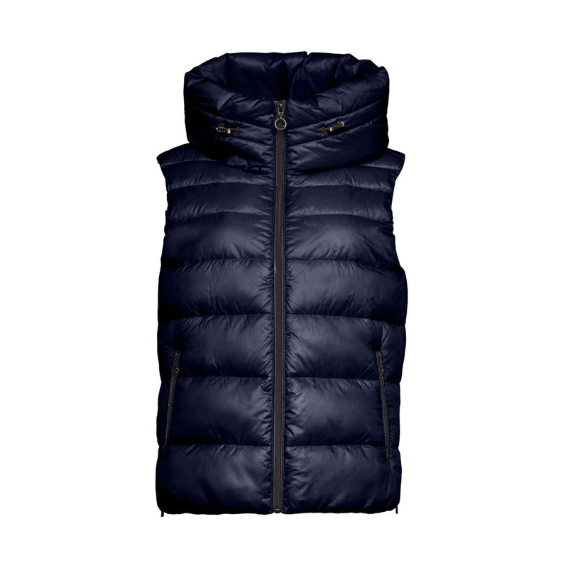 Casual Hooded Gilet - Navy