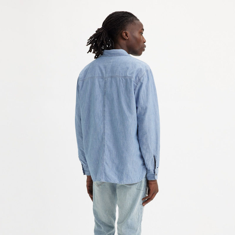 Long Sleeve Auburn Worker Shirt - Chambray