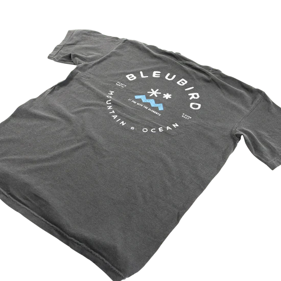 Bleubird Original Tee - Charcoal