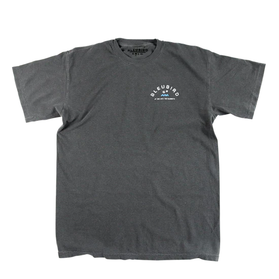 Bleubird Original Tee - Charcoal