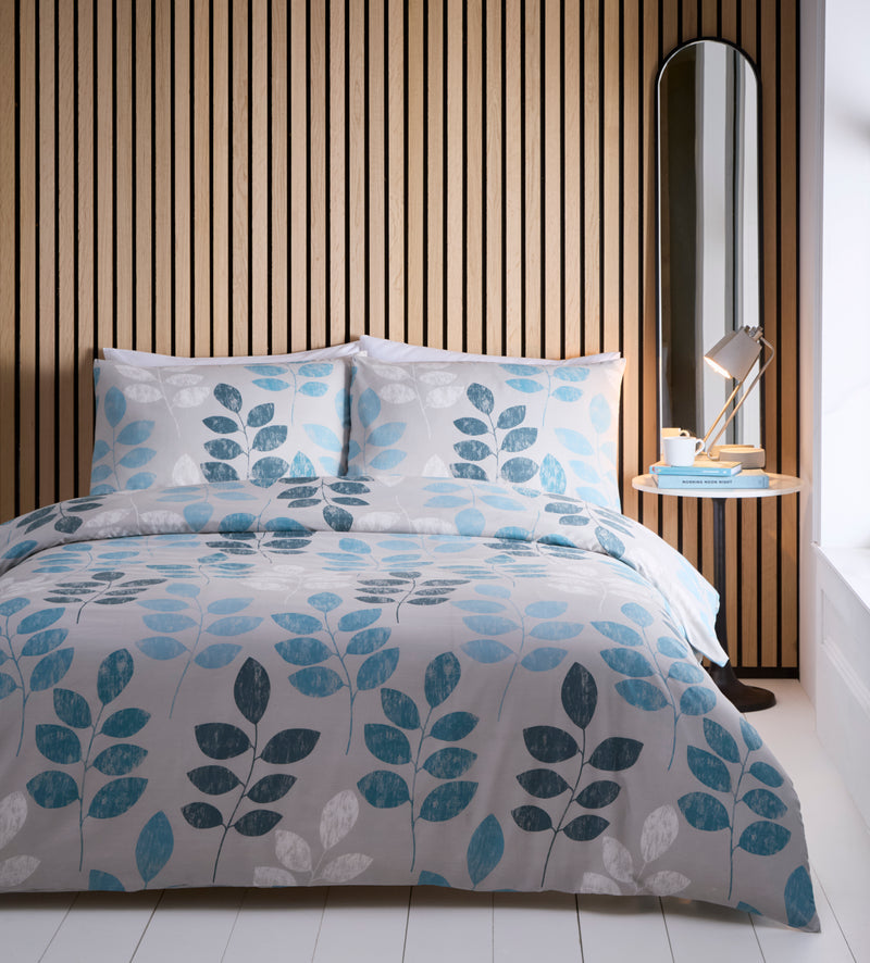 Avani Duvet Cover Set - Teal/Blue