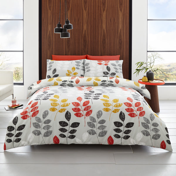 Avani Duvet Cover Set - Grey