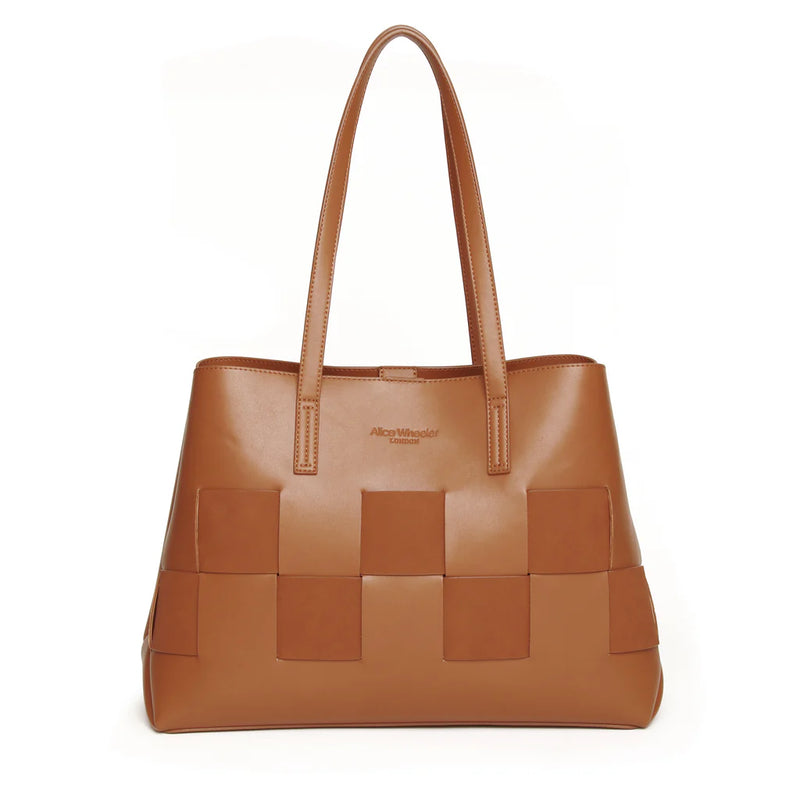 Alice Wheeler Milan Tote Bag - Tan