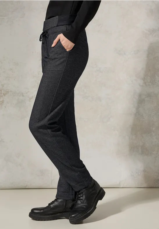 Tracey Dessin Trouser - Black