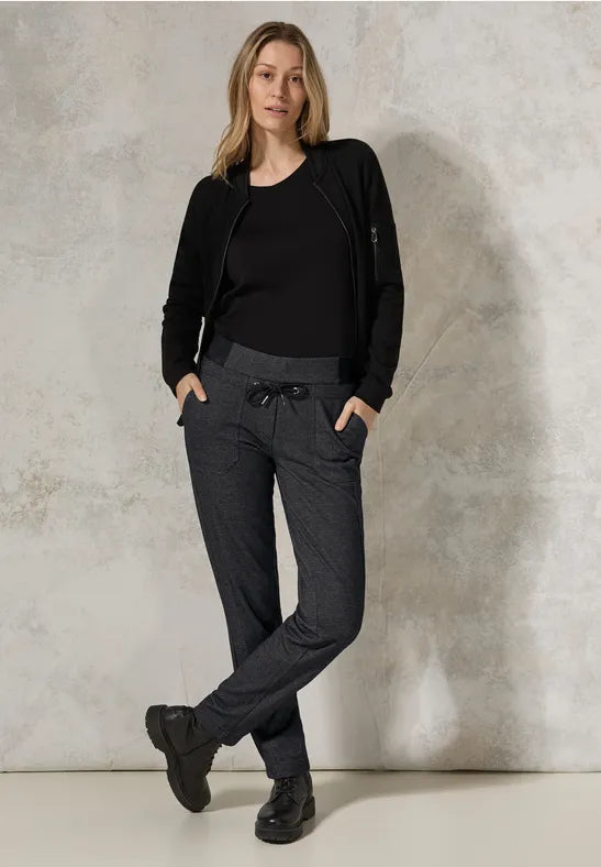 Tracey Dessin Trouser - Black