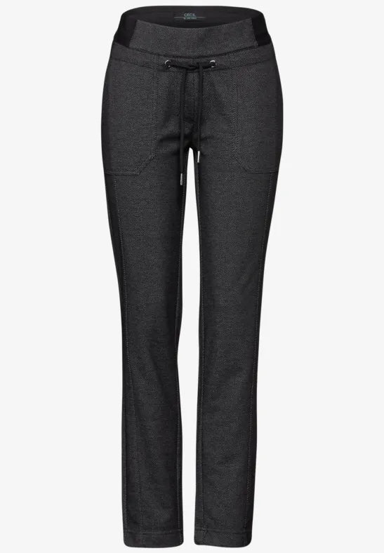 Tracey Dessin Trouser - Black