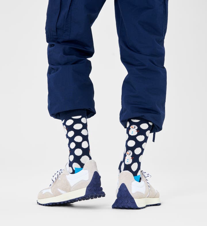 Big Dot Snowman - Navy/blue