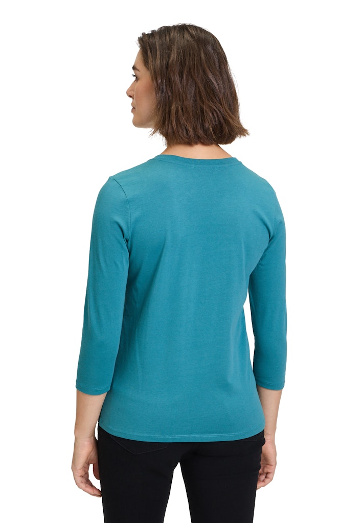 Plain 3/4 Sleeve T-Shirt - Colonial Blue