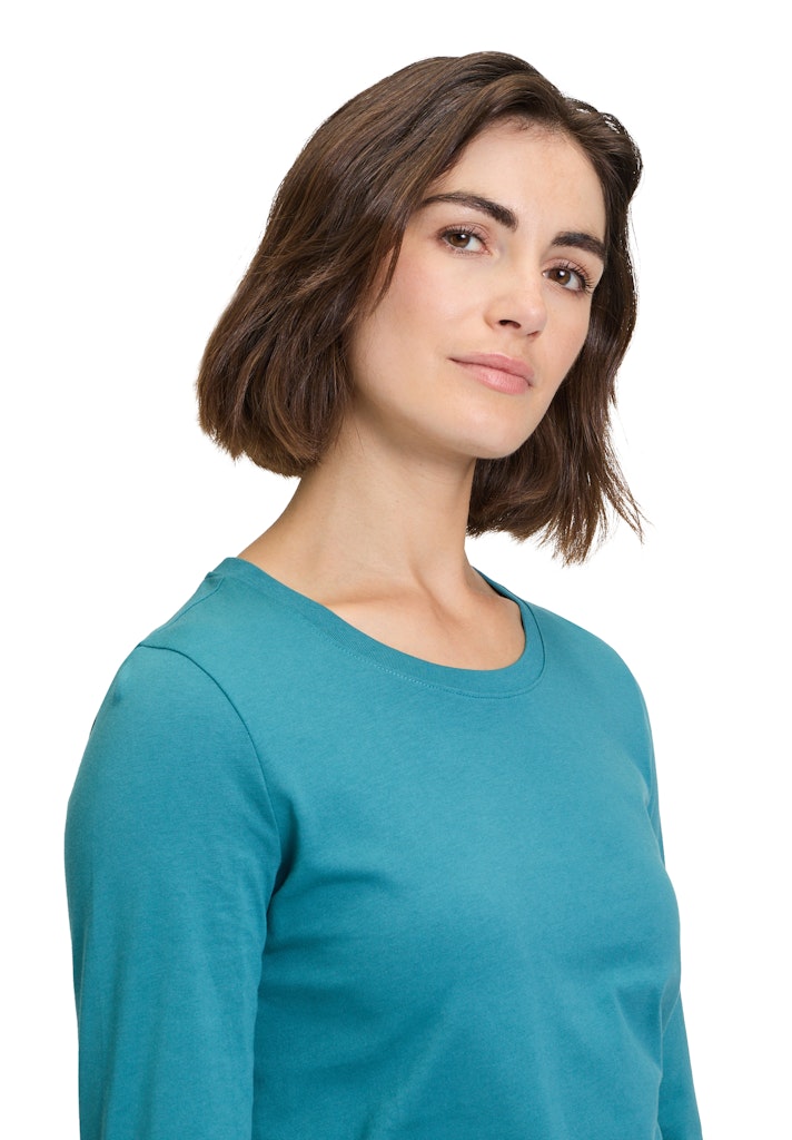 Plain 3/4 Sleeve T-Shirt - Colonial Blue