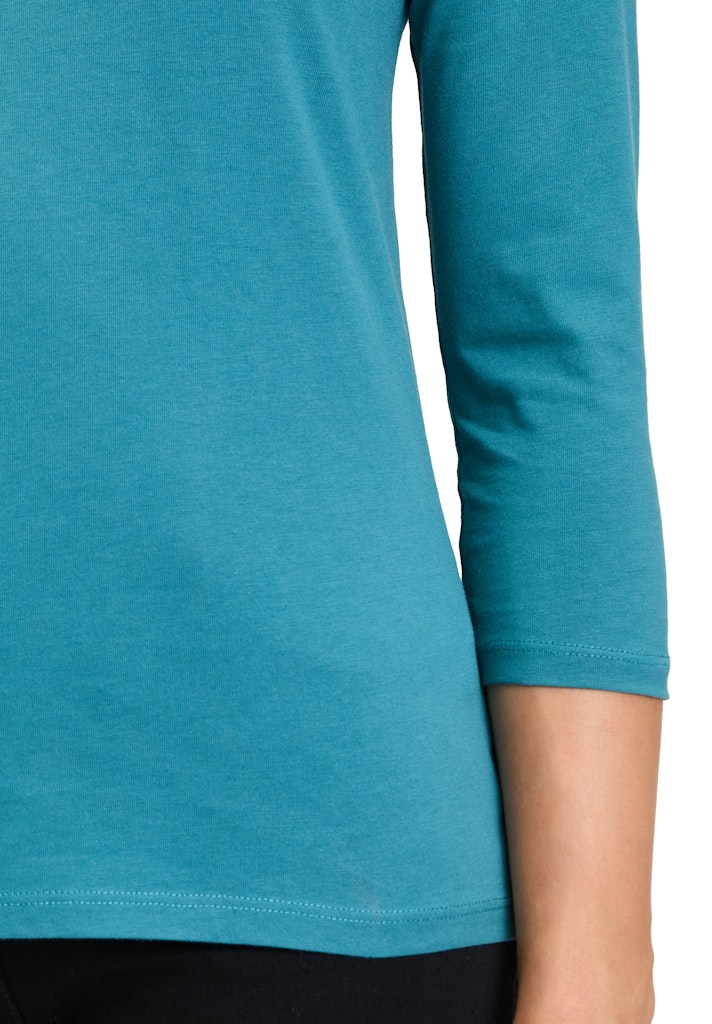 Plain 3/4 Sleeve T-Shirt - Colonial Blue