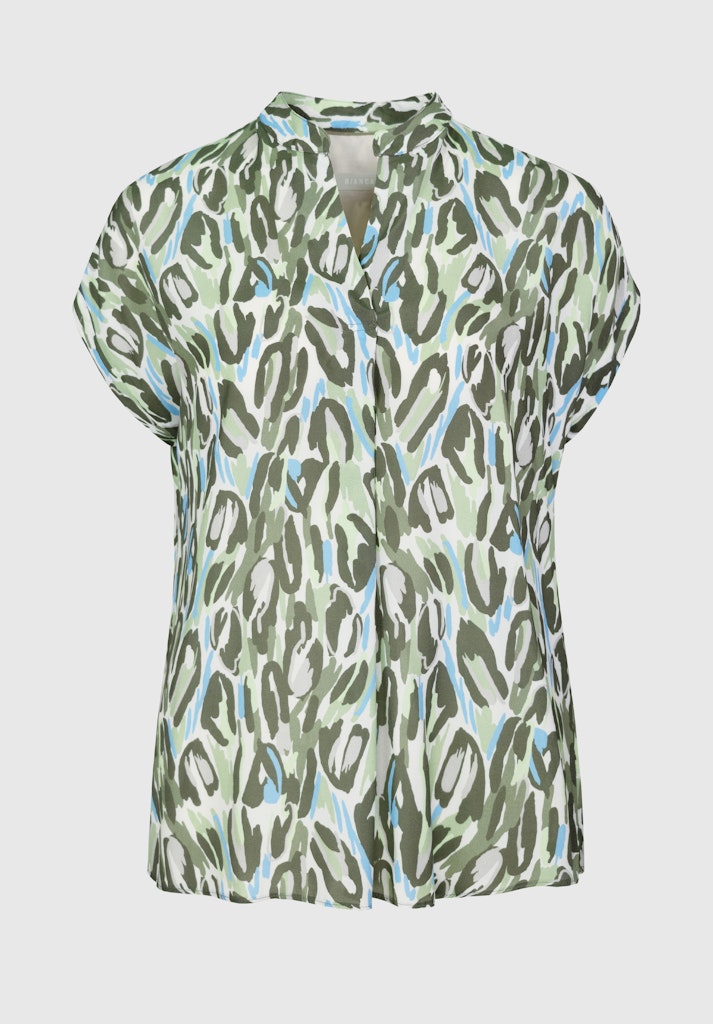 Urban Jungle Slip On Blouse - Green