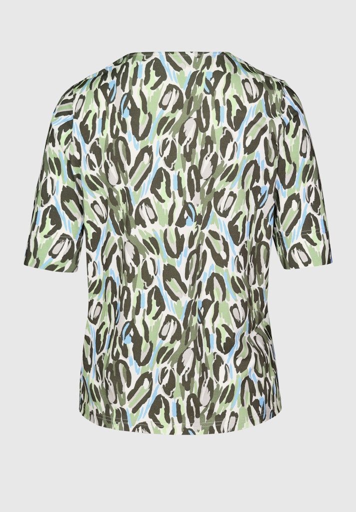 Urban Jungle V Neck Shirt - Green