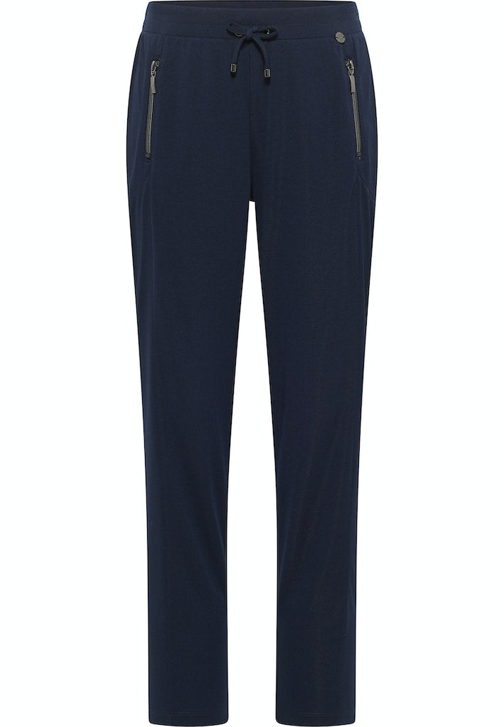 Drawstring Waist Trouser - Navy